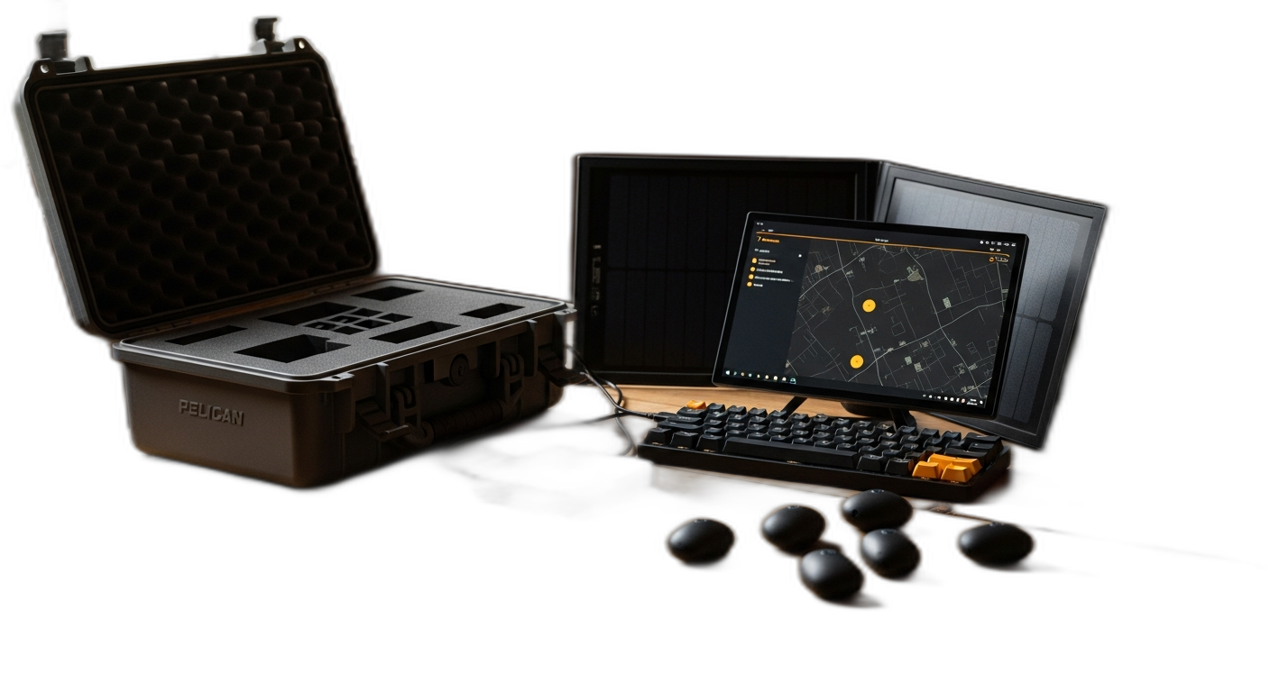 cairn ridge package deployed in the field